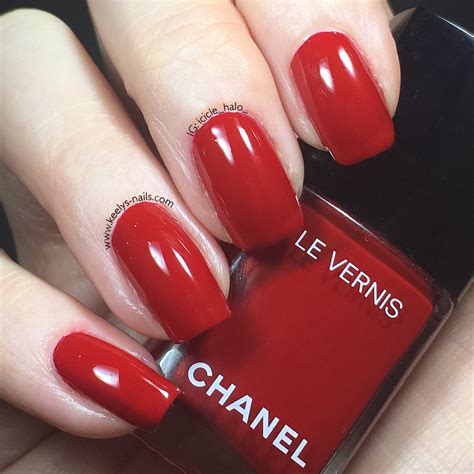 chanel inspired nails|chanel rouge puissant nail polish.